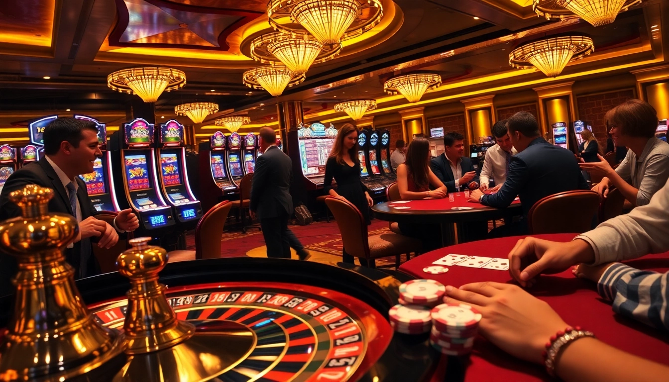 Exciting casino action featuring 5MB poker chips at a bustling roulette table.